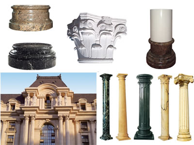 Columns and Roman posts