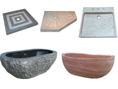 Shower pans,panels and bath tubs