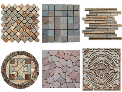 slate mosaics