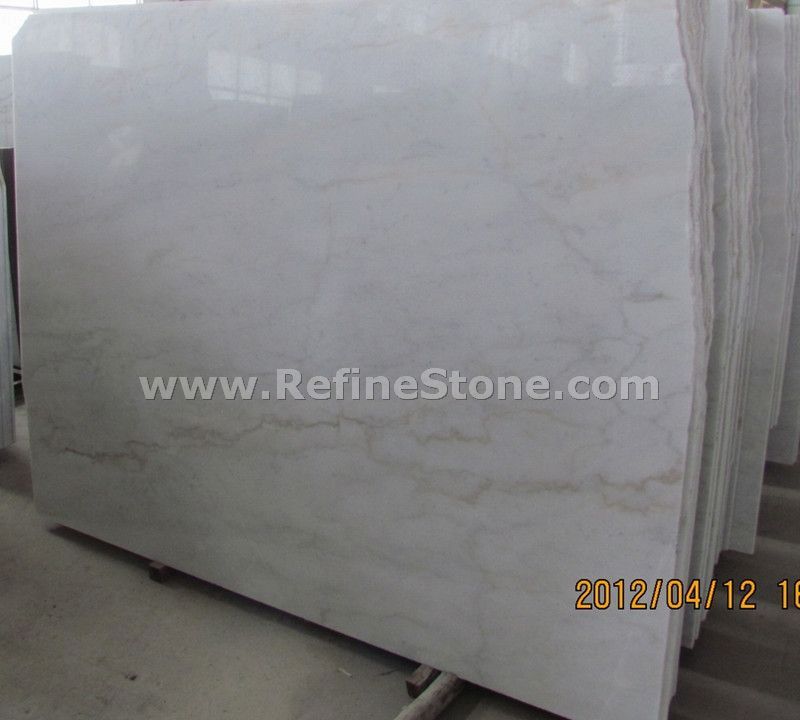 GX white pink vein marble slab