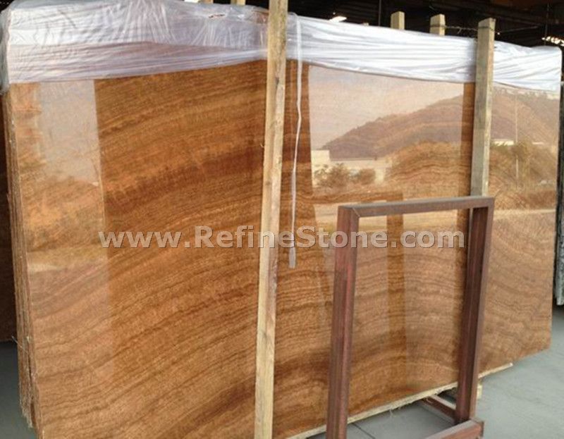 gold wood grainy marble slab