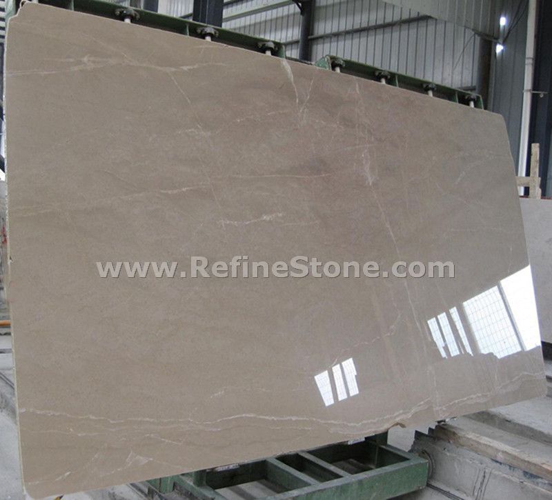 cream beige marble slab