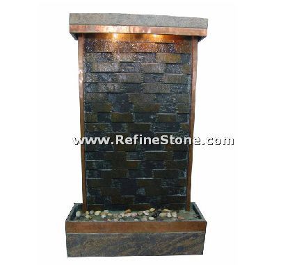 slate water fountain