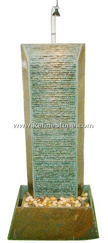 slate water fountain