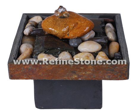 slate water fountain