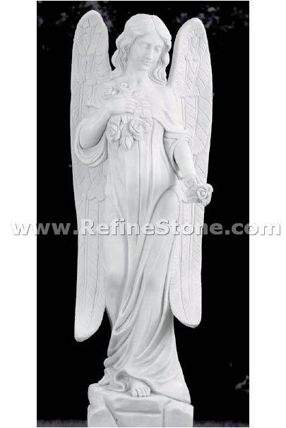 Stone Angel Sculpture