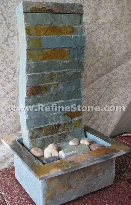 slate water foutain