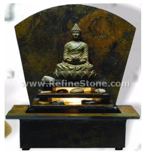 slate water fountain